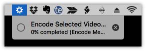 Encode Menu Bar