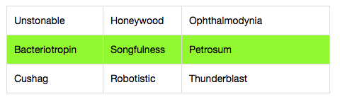 Evernote Table