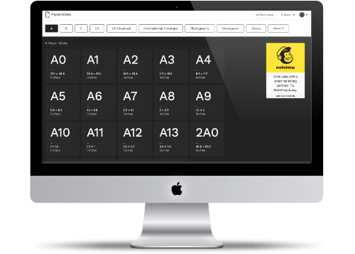 Paper Sizes