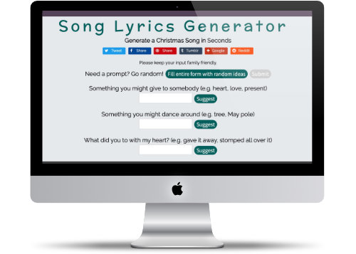 Song Lyrics Generator