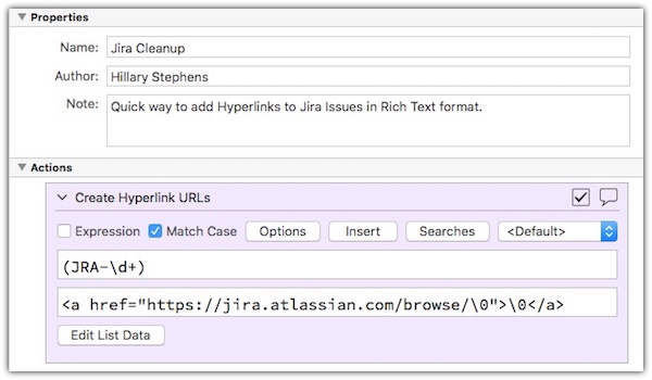 Jira Hyperlink