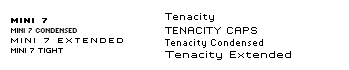 Mini7 Tenacity