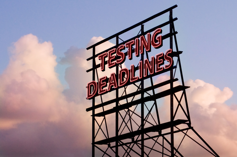 Testing Deadlines