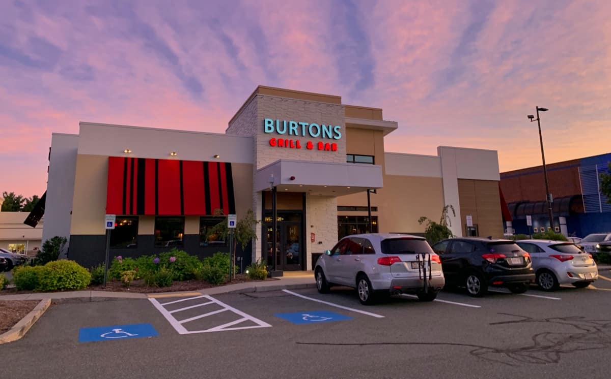 Burtons Grill Bar in Framingham Gluten Free