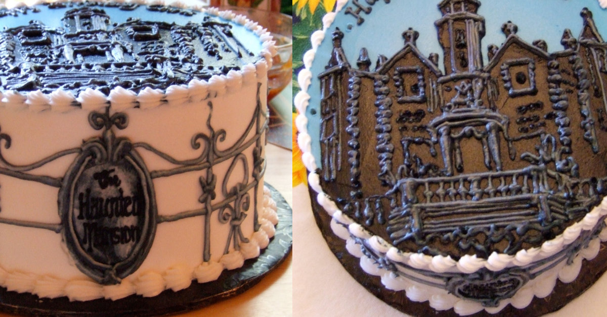 Haunted Mansion Cake