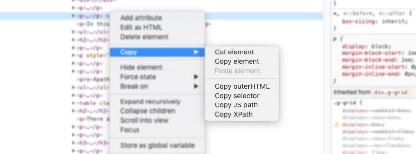 xpaths Example