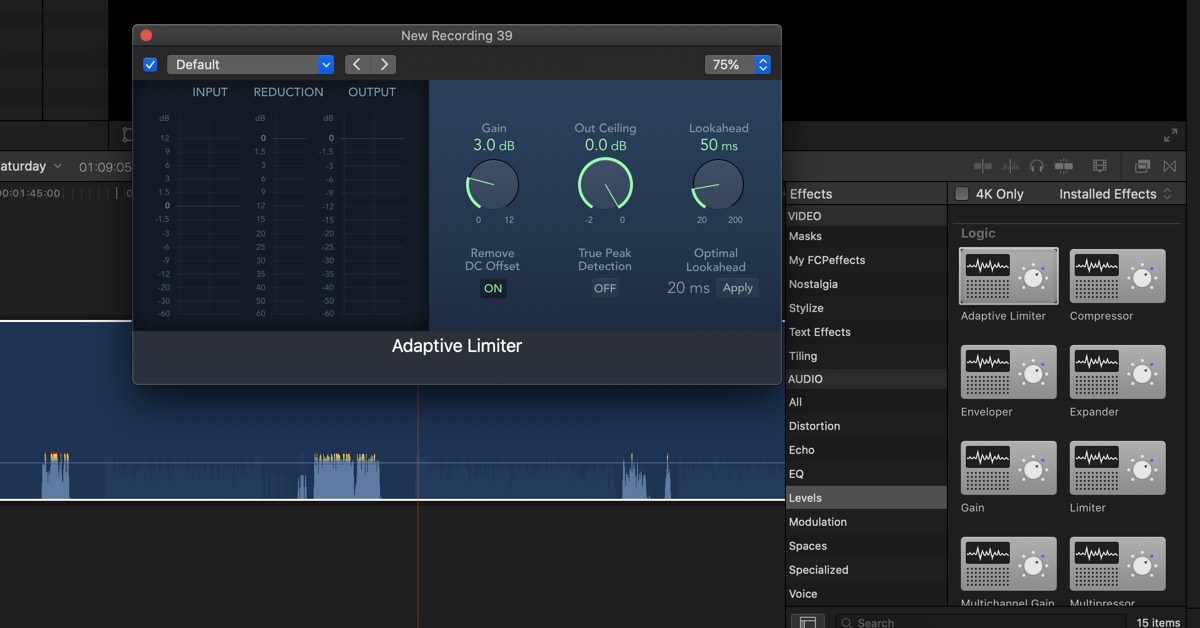 Adaptive Limiter