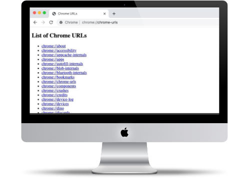 Chrome URL Page