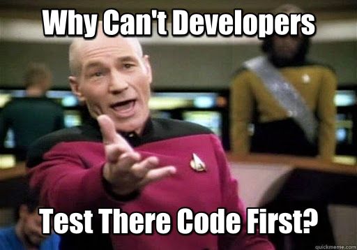 Developers Test Code