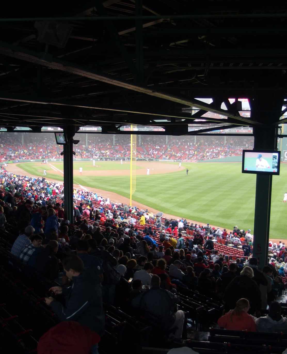 Fenway Park, section Grandstand 16, home of Boston Red Sox, page 1