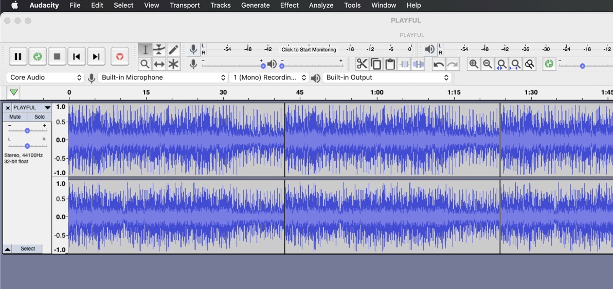 Final Cut Pro Audacity