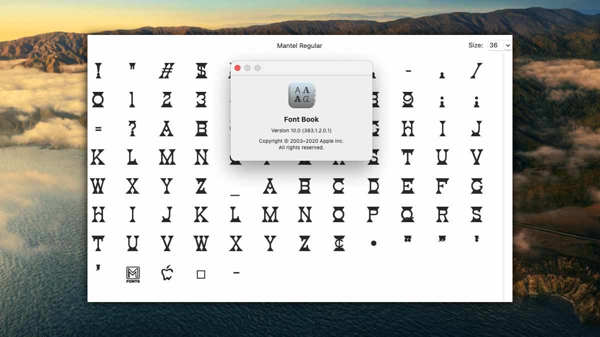 install font suitcase mac