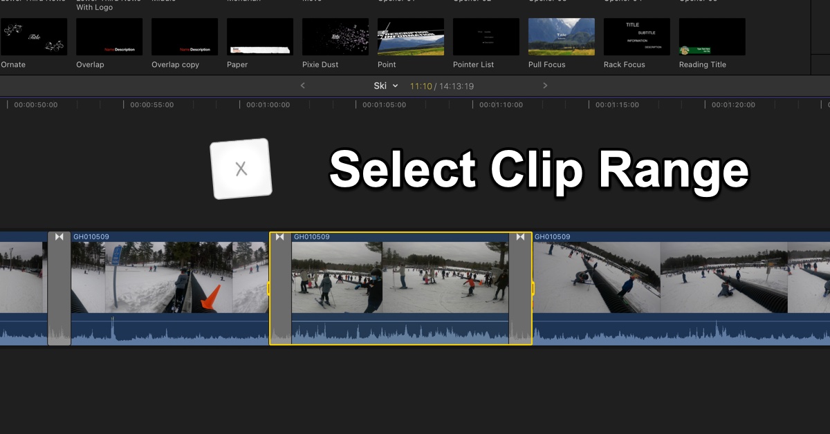 Select Clip Range