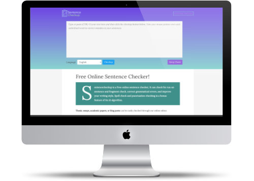 Sentence Checker
