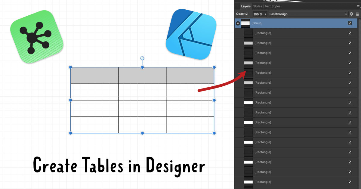 Tables Designer