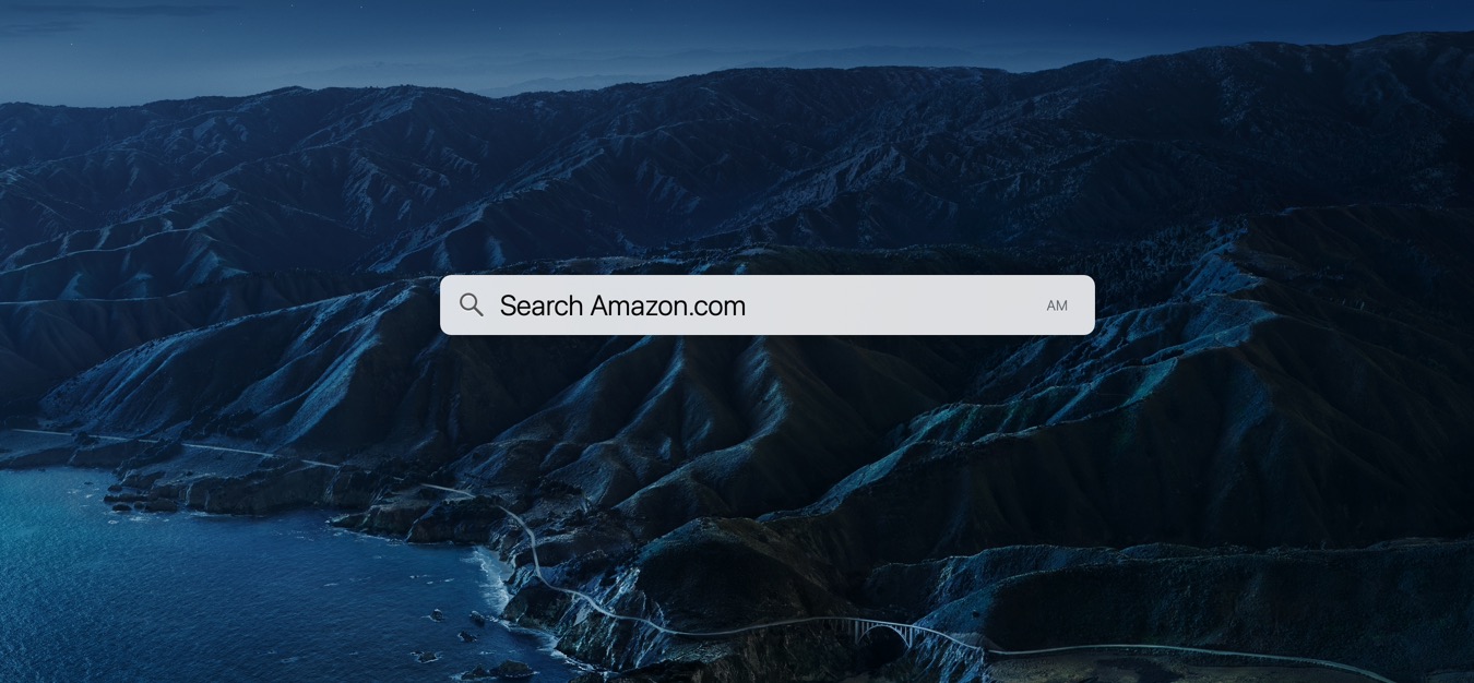 Search Amazon Launch Bar