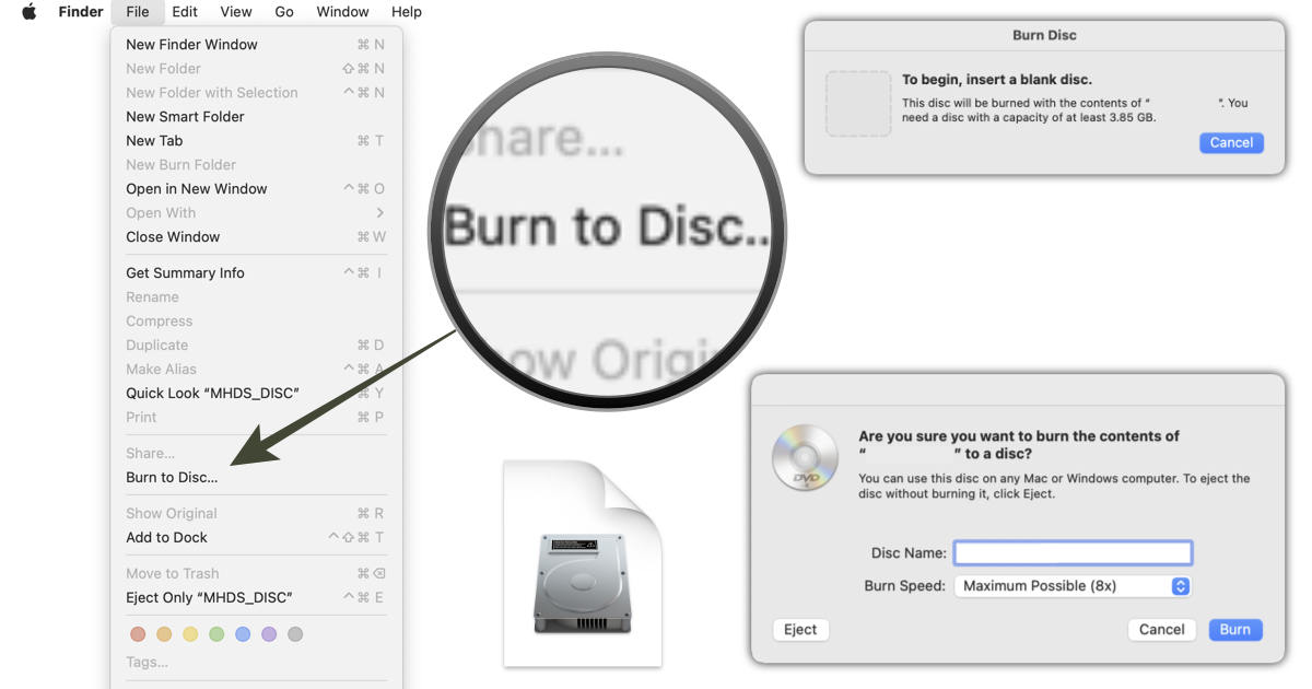 Burn Disk Graphic2023