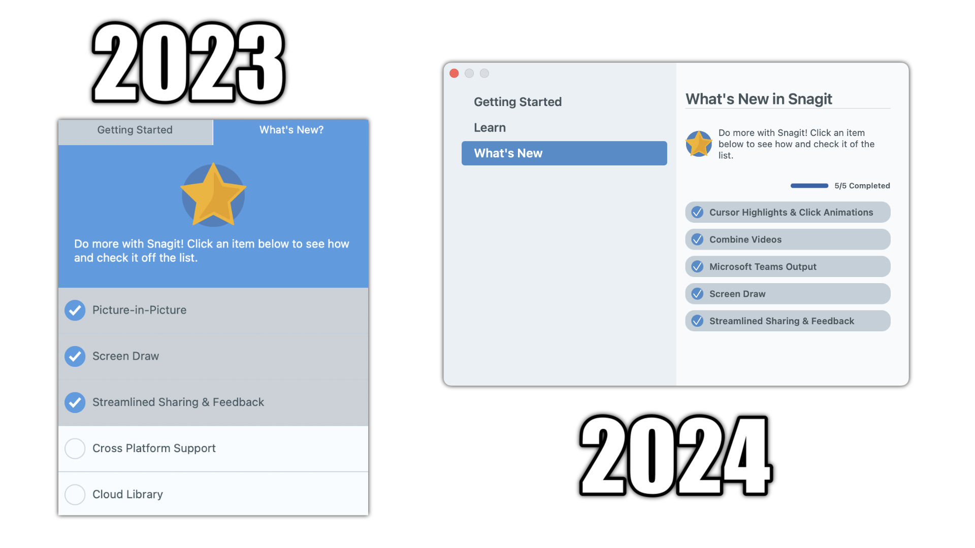 Snagit Features2023