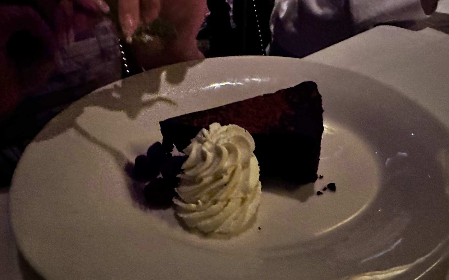 The Capital Grille Flowerless Cake