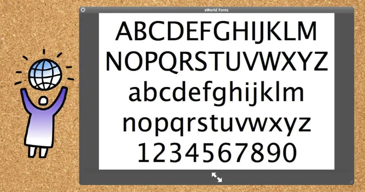 e World Font Preview12024webp