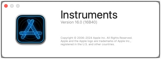 Instruments Info