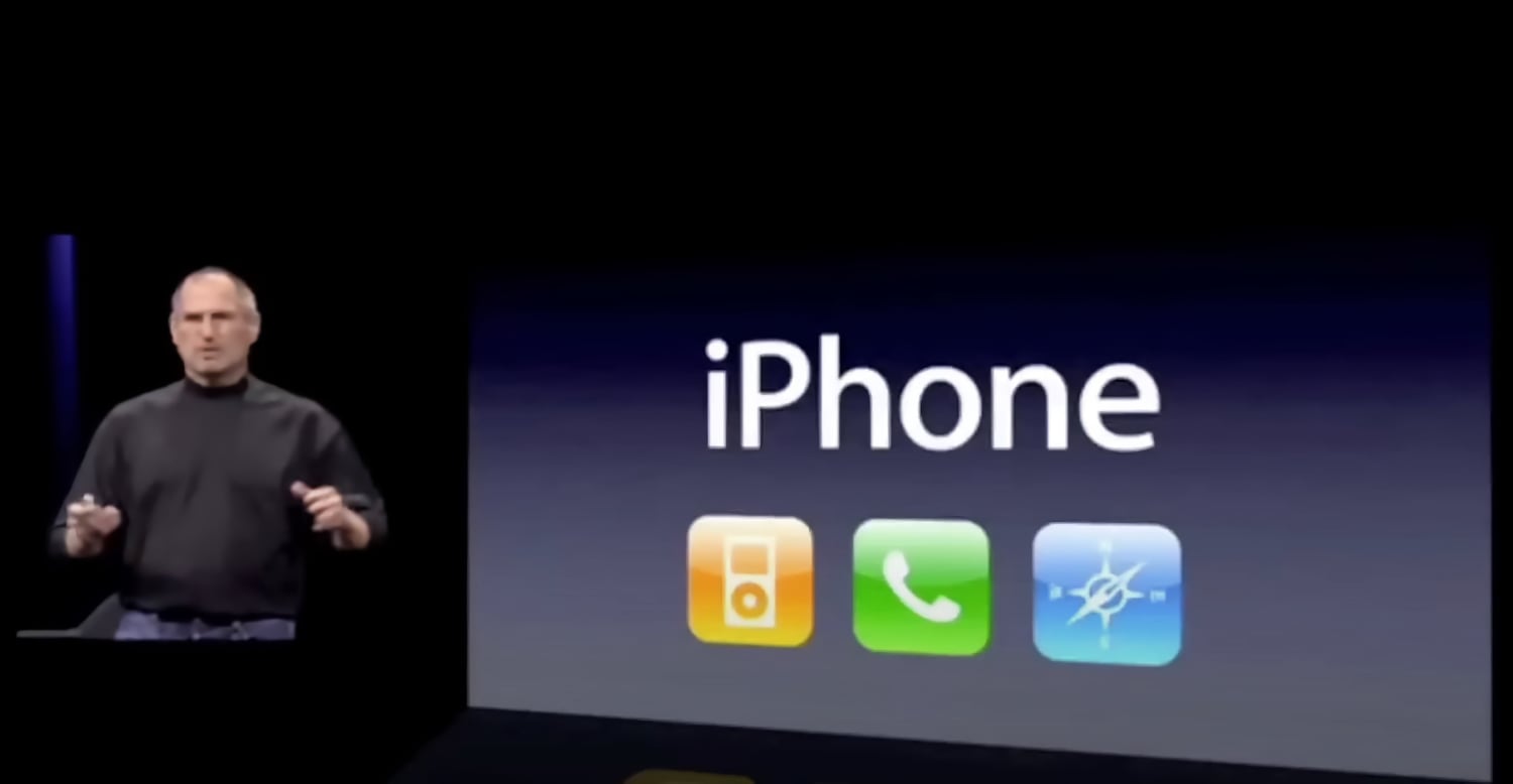 iPhone Steve Jobs 2007