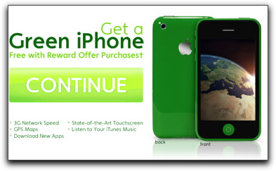 Green iPhone Graphic