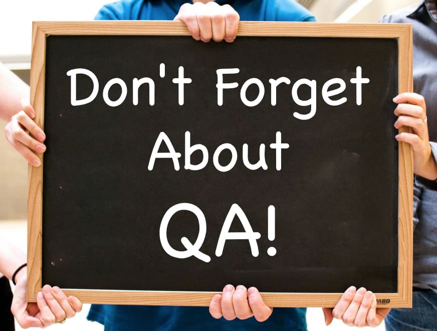 Dont Forget QA